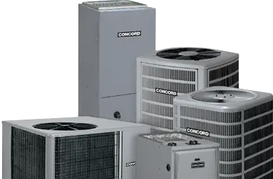 Concord heating and cooling systems for residential comfort